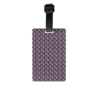 Space Planets Print Luggage Tags for Suitcases Identification Labels Waterproof Travel Cruise Daily Use