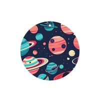 Space Planets Printing 10 Pcs Car Air Freshener Hanging Sheets Scented Hanging Sheets With Rope For Home