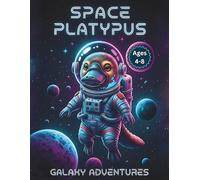 Space Platypus Coloring Book for Kids Ages 4-8: Galaxy Adventures: Funny Astronaut Animal Activity Book | Solar System, Planets, and Alien Friends ... Girls (Platypus Adventures Coloring Series)