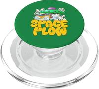 Space Plow Alien Snowstorm Humor PopSockets PopGrip for MagSafe