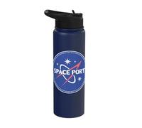 Space Port Celestial Adventure Stainless Steel Insulated Water Bottle