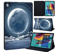 Space Printed FINDING CASE Fit Samsung Galaxy Tab S5e 10.5 Leather Cover 2019 SM-T720 / T725, PU Flip Leather Smart Lightweight Shell Stand Cover Case for Samsung Galaxy Tab S5e 10.5 2019