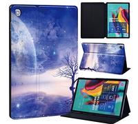 Space Printed FINDING CASE Fit Samsung Galaxy Tab S5e 10.5 Leather Cover 2019 SM-T720 / T725, PU Flip Leather Smart Lightweight Shell Stand Cover Case for Samsung Galaxy Tab S5e 10.5 2019