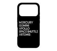 Space Programs Mercury Gemini Apollo Shuttle Artemis to Moon Case for iPhone 17 Pro