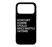 Space Programs Mercury Gemini Apollo Shuttle Artemis to Moon Case for iPhone 17 Pro Max