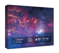 Space Puzzle 1000 Pieces Adult, Galaxy Solar System Puzzle, Hubble-Galactic Centre Region Planets Star Nebula Universe Picture Jigsaw Puzzle