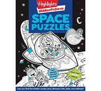Space Puzzles Hidden Pictures®: Solar System Puzzle Book for Kids 6-12, Fun Space Gift with Activities and Games, Over 100 Puzzles and More Than 1,800 Hidden Objects to Find