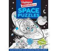 Space Puzzles : Solar System Puzzle Book for Kids 6-12, Fun Space Gift with Activities and Games, Over 100 Puzzles and More Than 1,800 Hidden Objects to Find