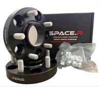 SPACE.R 1 Pair Of 25mm Wheel Spacers Compatible With Range Rover, Discovery, New Defender | 5x120 | Hubcentric | Bolt on | M14x1.5 Studs | 72.6 Centre Bore