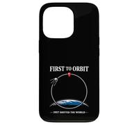 Space Race Cold War Sputnik Cosmonaut Rocket History Case for iPhone 13 Pro
