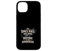 Space Race Cold War Sputnik Cosmonaut Rocket History Case for iPhone 14 Plus