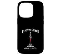 Space Race Cold War Sputnik Cosmonaut Rocket History Case for iPhone 14 Pro