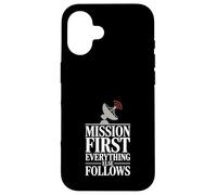 Space Race Cold War Sputnik Cosmonaut Rocket History Case for iPhone 16