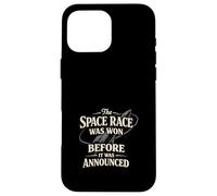 Space Race Cold War Sputnik Cosmonaut Rocket History Case for iPhone 16 Pro Max