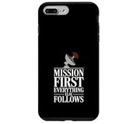 Space Race Cold War Sputnik Cosmonaut Rocket History Case for iPhone 7 Plus/8 Plus