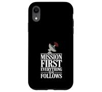 Space Race Cold War Sputnik Cosmonaut Rocket History Case for iPhone XR