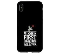 Space Race Cold War Sputnik Cosmonaut Rocket History Case for iPhone XS Max