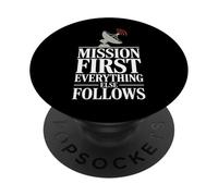 Space Race Cold War Sputnik Cosmonaut Rocket History PopSockets Adhesive PopGrip