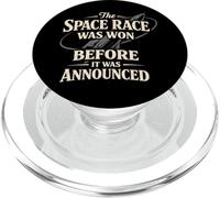 Space Race Cold War Sputnik Cosmonaut Rocket History PopSockets PopGrip for MagSafe