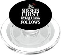 Space Race Cold War Sputnik Cosmonaut Rocket History PopSockets PopGrip for MagSafe