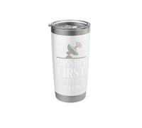 Space Race Cold War Sputnik Cosmonaut Rocket History Stainless Steel Insulated Tumbler