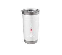Space Race Cold War Sputnik Cosmonaut Rocket History Stainless Steel Insulated Tumbler