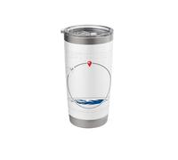 Space Race Cold War Sputnik Cosmonaut Rocket History Stainless Steel Insulated Tumbler