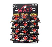 Space Raiders Beef Corn Snacks 12 x 13g 'The AMaysing' Pub Card