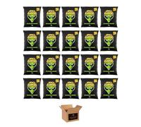 Space Raiders Crisps 6 Pack in 1 Pack - Beef/Onion Classic Retro Crisps Snack Packs for Lunchboxes, School, Work, Picnics & Sharing - Bold Flavour Crunchy Snacks (Pack 20, Pickled Onion 70g)