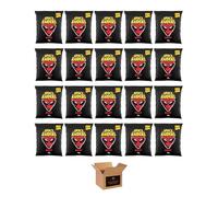 Space Raiders Crisps 6 Pack in 1 Pack - Beef/Onion Classic Retro Crisps Snack Packs for Lunchboxes, School, Work, Picnics & Sharing - Bold Flavour Crunchy Snacks (Pack 20, Beef 70g)