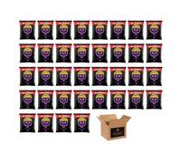 Space Raiders Crisps 6 Pack in 1 Pack - Beef/Onion Classic Retro Crisps Snack Packs for Lunchboxes, School, Work, Picnics & Sharing - Bold Flavour Crunchy Snacks (Pack 36, Saucy BBQ 30g)