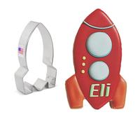Space Rocket Cookie Cutter 10.2 cm, Made by Ann Clark
