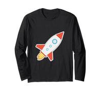 Space Rocket - Kids Spaceship Adventure, Astronaut, Galaxy Long Sleeve T-Shirt