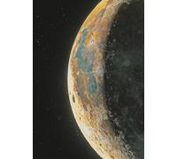 Space ruled notebook, diary, journal, 90 GSM