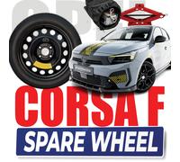 Space Saver Spare Wheel 16" Opel Corsa F 4 Holes With Jack Pouch
