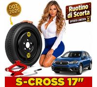 Continental - sContact - 125/80R17 99M - Car Tyres - Spare Tyre - Flat Car Tyre Spare - Protyre