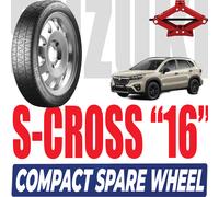 Spare Wheel Peugeot 208 16" 125/85 R16 Free Jack DOT2025 4 Holes
