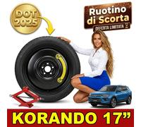 Space Saver Spare Wheel 17" Kgm Korando Bi-Fuel 5x112 5 Holes R17 DOT 2025 New
