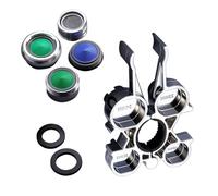 Space Saving 12 in 1 Faucet Aerator Wrench Tool Multifunctional Repair Set with Ergonomic Handle for Various Plumbing Fixtures Compact Faucet Aerator Wrench