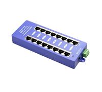 Space Saving 8 Port Power Over Ethernet Injectors, PVC | Tool Supports Cameras Access Points for Stable Data Transmission in House Internet Setup