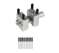 Space Saving Adjustable Miniature Metal Clamp Vise Ideal for Hobbyists and Technical Assembling Detailed Craft Projects Adjustable Angled Vise