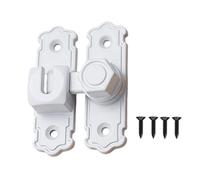 Space Saving Aluminum Turn Secure Theft Mechanism Door Latch 90° and 180° Barn Application Secure Sliding Bolt
