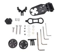 Space Saving Bicycle Computer Holder Aluminum Alloy Extension Mount for Garmin/Bryton/Cateye Devices (B)