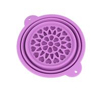 Space Saving Bowl, Face Ice Tub, 10.75x4.13 Inches Facial Basin with Cooling Feature, Portable Silicone Skin Tool, Skincare Device with Modern Style, Wellness Accessory for Home and Morning