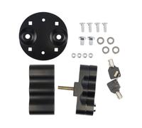 Space Saving Car and Motorcycle Fuel Tank Lock Bracket for Secure Oil Container Management