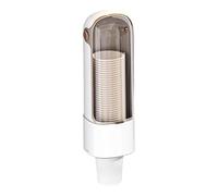 Space Saving Cup Dispenser Organizers Easily Load Mechanism Sturdy Holder Large Capacity Supplies For Public Space Sturdy Storage