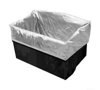 Space Saving Design Bike Basket Cover Made from 210D Oxford Cloth, Easy to Store When Not in Use (38 * 33 * 26cm)