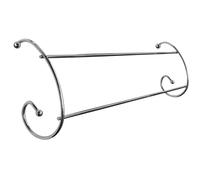 Space Saving Design Set Of Two Small Radiator Airers, Durable Twin Rails, Stylish Curling Design Airers Premier Housewares Silver One Size