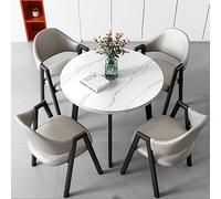 Space-Saving Dining Table Set with Chairs Ideal for Offices Hotels Beau Salons & Movie Theaters - Perfect for Business Meetings & Negotiats