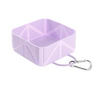 Space Saving Foldable Dog Bowl 500ml Capacity Feeder Outdoor Adventures Travel Hiking Compact Foldable Puppy Waterer Dog Bowl
